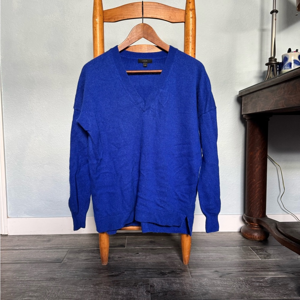 J Crew V-neck knit sweater